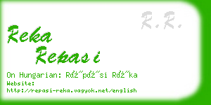 reka repasi business card